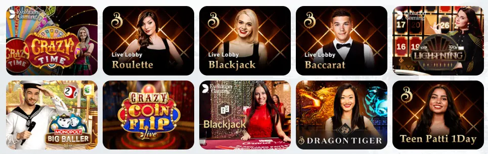Jeux de casino en direct Bitkingz Casino
