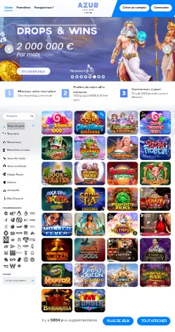 l'application et interface BITKINGZ CASINO