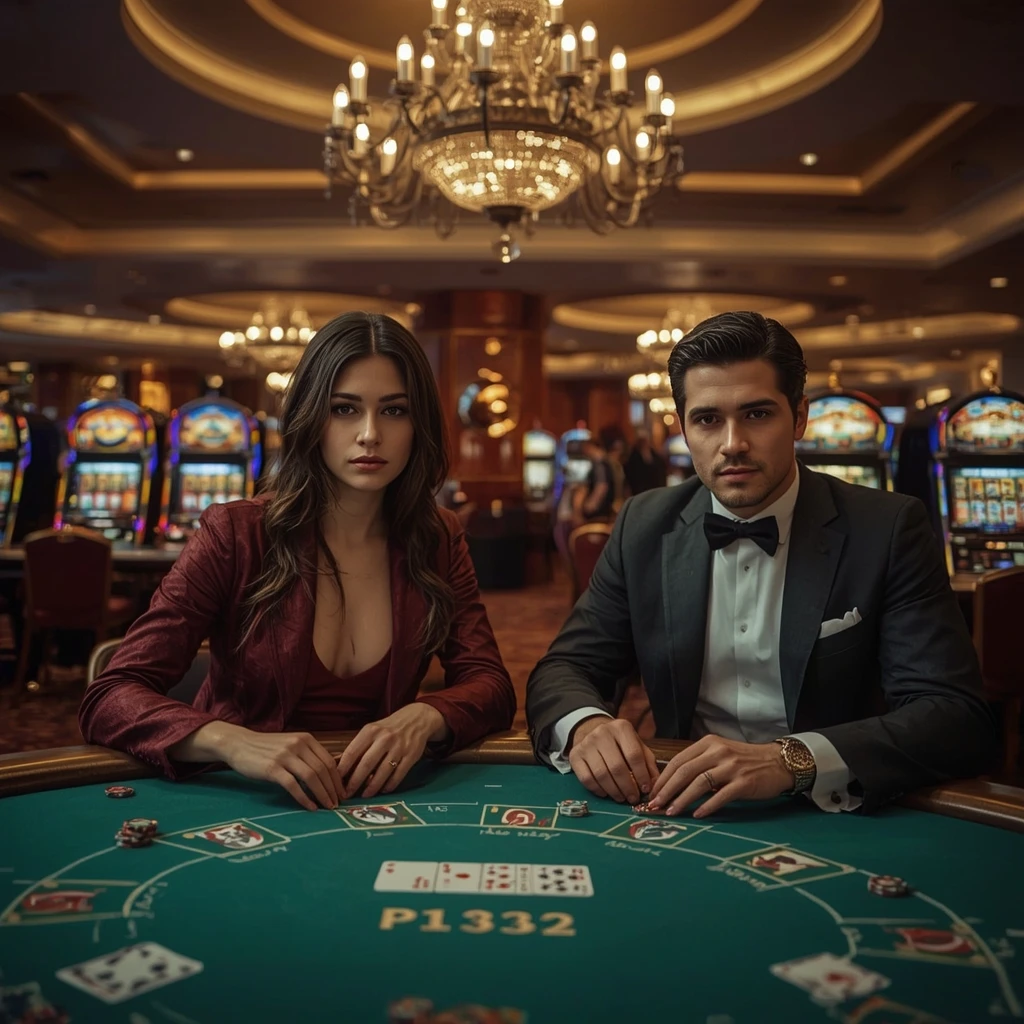 Deux joueurs de poker au CASINO BITKINGZ